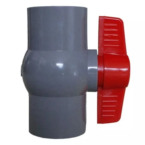 PVC Kugelhahn ohne Überwurfmutter 20 25 32 40 50 63 75 90 110 mm - Bild 3 von 4
