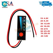 Lead Acid Battery Capacity Tester Indicator Power PCB board 1S 2S 3S 4S 5S 6S 7S