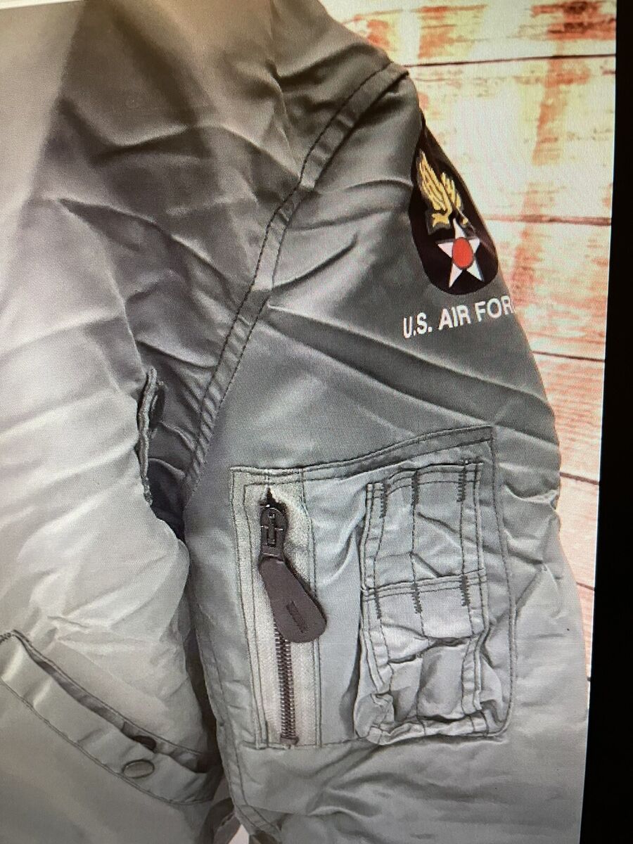 GENUINE USAF INTERMIDIATE COLD VINTAGE MA1 US MADE BY GENUINE USAF INTERMIDIATE COLD VINTAGE MA1 US MADE BY