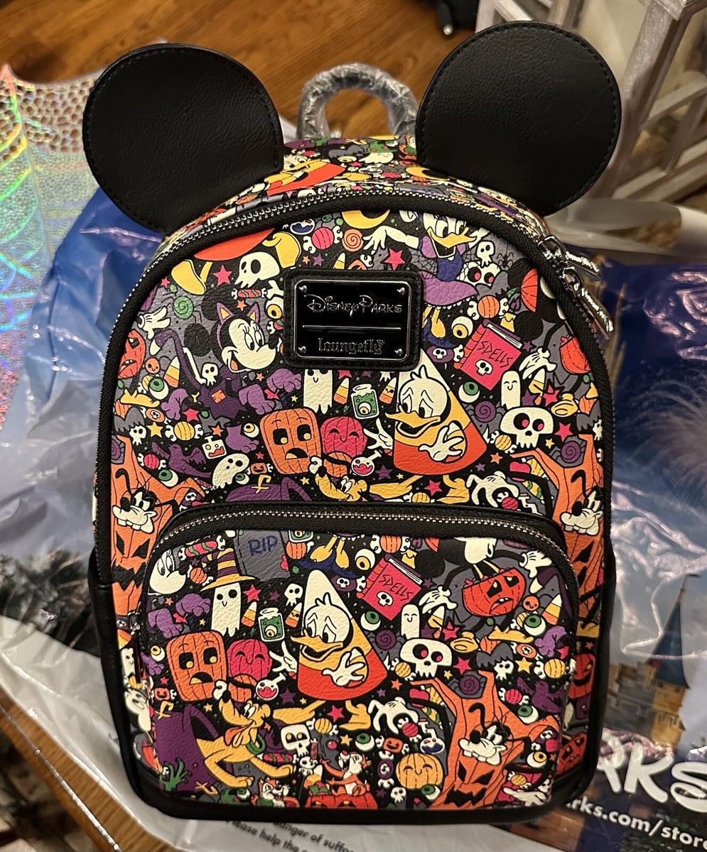 Disney Loungefly Backpack - 2022 Halloween - Mickey & Friends Loungefly Disney Mini Backpack - 2022 HALLOWEEN MICKEY AND  main image 2