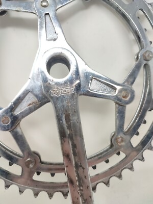 GUARNITURA BICI D'EPOCA, in acciaio, foro quadro, denti 42 EUR 26,00 - IT