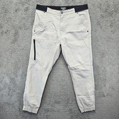 Denizen from Levis Jogger Pants Men Size 34 Gray Elastic Waist