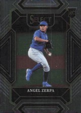 2022 Panini Select Baseball Angel Zerpa #204 Diamond Level Rookie RC