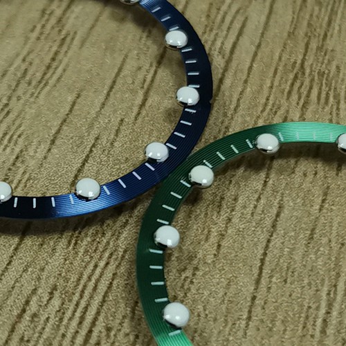 28.5MM Watch Dial Skeleton Ring Single Nail/12 Nail Bezelfor Japan NH70 Movement - Bild 8 von 32