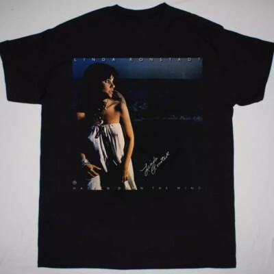 Linda Ronstadt Signed 'Hasten Down The Wind' shirt
