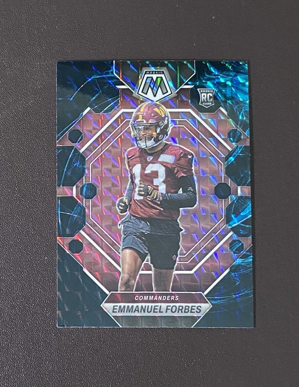 2023 Panini Mosaic Genesis Emmanuel Forbes #319 Rookie Card RC SP