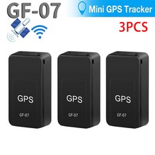 3x Universal GPS Coche Rastreador Magnético Vehículo Bicicleta Mini Dispositivo de Seguimiento Inalámbrico