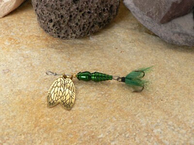 MEPPS BUG INSEKTEN SPINNER OLIVE GRÜN ALLE GROESSEN 