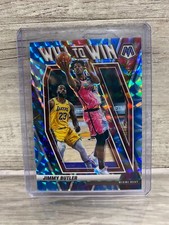 2020 Panini JIMMY BUTLER Miami Heat /99 Will to Win Mosaic REACTIVE BLUE #4