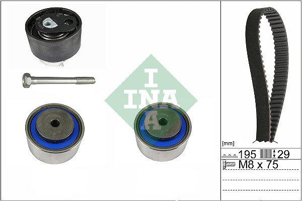 INA 530 0765 10 Zahnriemensatz For CitroËN Ford Australia Jaguar Land Rover Peug-image