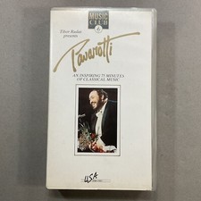 Pavarotti, Classic Music, VHS Video Tape, 1984