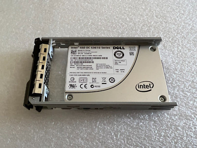 3.2 TB Ssd Dell 400GB 6Gbps SATA Mix Use MLC 1.8 SSD S3610 2.5