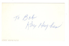 Kay Hughes (1914-1998) Signed Index Card / Autographed Actress, Dick Tracy