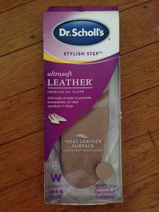 dr scholl's ultrasoft leather