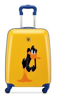 RONCATO Looney Tunes Kids Carry On 50 cm S Trolley Daffy Duck Papaya dunkelgelb