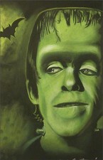 THE MUNSTERS DRINKS COASTERS, FRIDGE MAGNETS & KEYRINGS