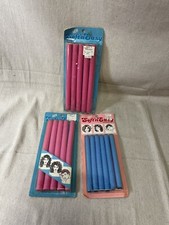 VTG Soft N Easy Foam Hair Rollers Nos Beauty Supplies Lot Of 3 V5572