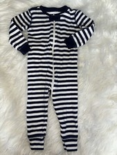 Primary Baby Sz. 9/12 Mo. Navy & Wht Striped ...
