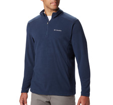 Columbia Klamath Range II Half Zip Fleece Pullover Navy Men's Medium — listing 6