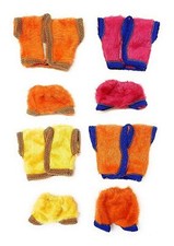 Laddu Gopalji Winter Special Woolen Night Suits Pant Shirt Combo Pack of 4