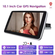 Carplay+ Android 12 8-Core 3+32GB Car Stereo GPS Sat Nav Android Auto DSP RDS 4G LTE