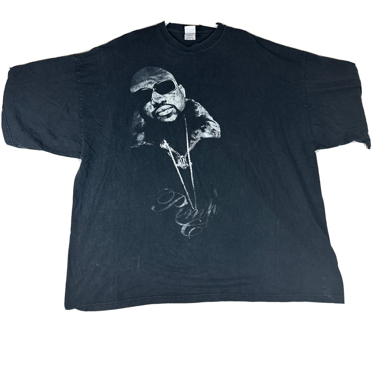 Vtg Streetwear Mens 4XL Faded Pimp T-Shirt Made In USA GUC | eBay