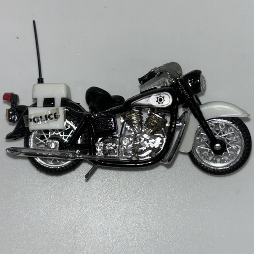 Vintage Diecast Motorcycle Lot Harley Kawasaki Suzuki Honda Norton Police - Picture 15 of 17