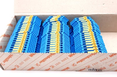 Lot of 58 Weidmuller 1011280000 Disconnect Terminal Block 300V, 10A, 26-12AWG