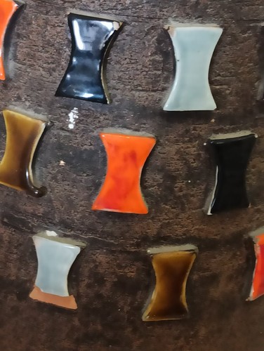 Vaso Portaombrelli design Bitossi Aldo Londi in ceramica anni 50 - Foto 6 di 24