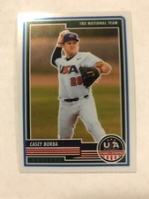 2023 Panini Stars & Stripes USA Baseball (Optichrome) 3 Casey Borba