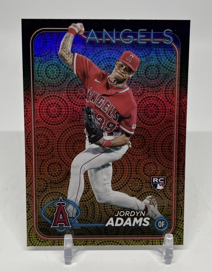 2024 Topps Series 2 Jordyn Adams RC #470 Summer Holiday