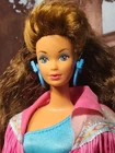 Vtg Barbie Style Magic Whitney 1988 doll #1290 w WondraCurl Hair & Accessories