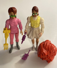 Real Ghostbusters Screaming Heroes JANINE MELNITZ Lot Swinewhine 1986 Kenner