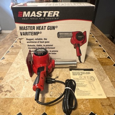 Master Varitemp VT-752D-02 Heat Gun 220V Corded Electric Power Source, Red Color