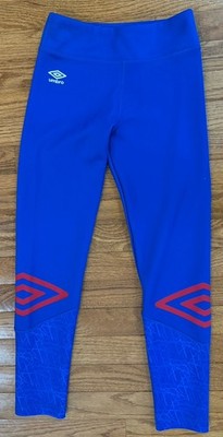 Umbro Soccer Royal Blue Leggings Kids L 10/12