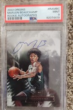 2022-23 Panini Origins - Rookie Autographs MarJon Beauchamp #RA-MBC (AU, RC)