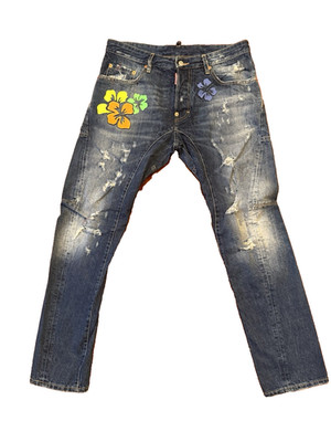 Dsquared2 Jeans Gr. 48 IT Denim, blau delavé. Alle Größen lesen!