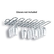 Paderno A4406002 12 1/2 in x 17 3/4 in Wall Mount Glass Rack