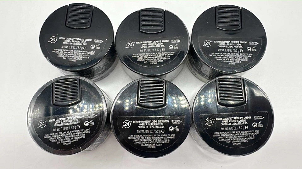 6PC Revlon Colorstay Creme Eyeshadow Set ~ NO COLOR REPEATS ~ SEALED ~ FAST SHIP - Image 2 of 2