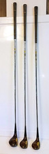 Vtg Haig Ultra Walter Hagen Wood 410 Set 1, 3, And 5 R. H. Right Handed Golf