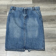 GAP Women's Size 8 Jeans Blue Denim Skirt Cotton
