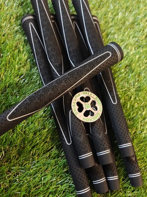 4x Callaway Diamond Pro schwarz Golfgriff NEU Standard Griffe GRATIS BALLMARKER