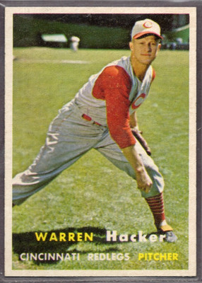 1957 Topps Set-Break #370 Warren Hacker NM-MT OR BETTER *JAYSACE*
