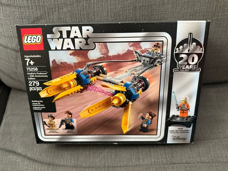 LEGO Star Wars Anakin's Podracer 20th Anniversary Edition (75258) New Sealed