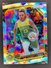 2025 Panini WNBA Prizm JORDAN HORSTON Silver Ice Prizm #37 Seattle Storm (A)