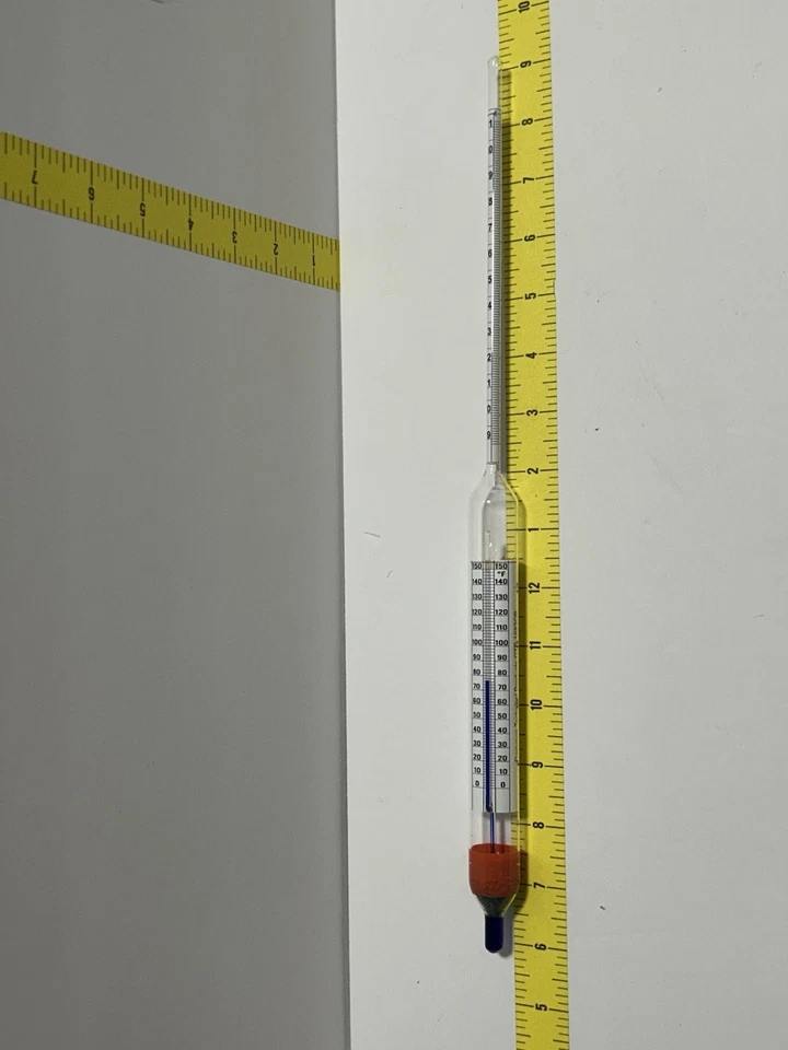 Hidrómetro API GRAVITY con termómetro  Foto 2 de 4
