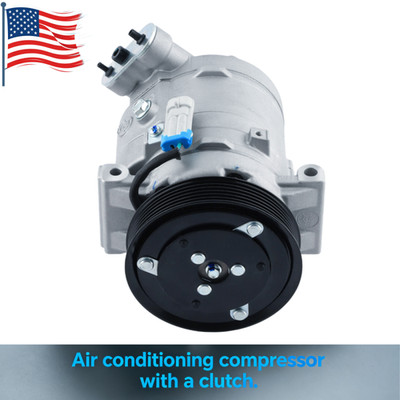 AC Compressor w/ Clutch 6 Groove Pulley 10S15 Fit For 2012 Chevrolet Sonic 1.8L