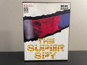 The Super Spy (Neo Geo AES, 1990) &bull; CIB Box Manual Cartridge Authentic Preowned