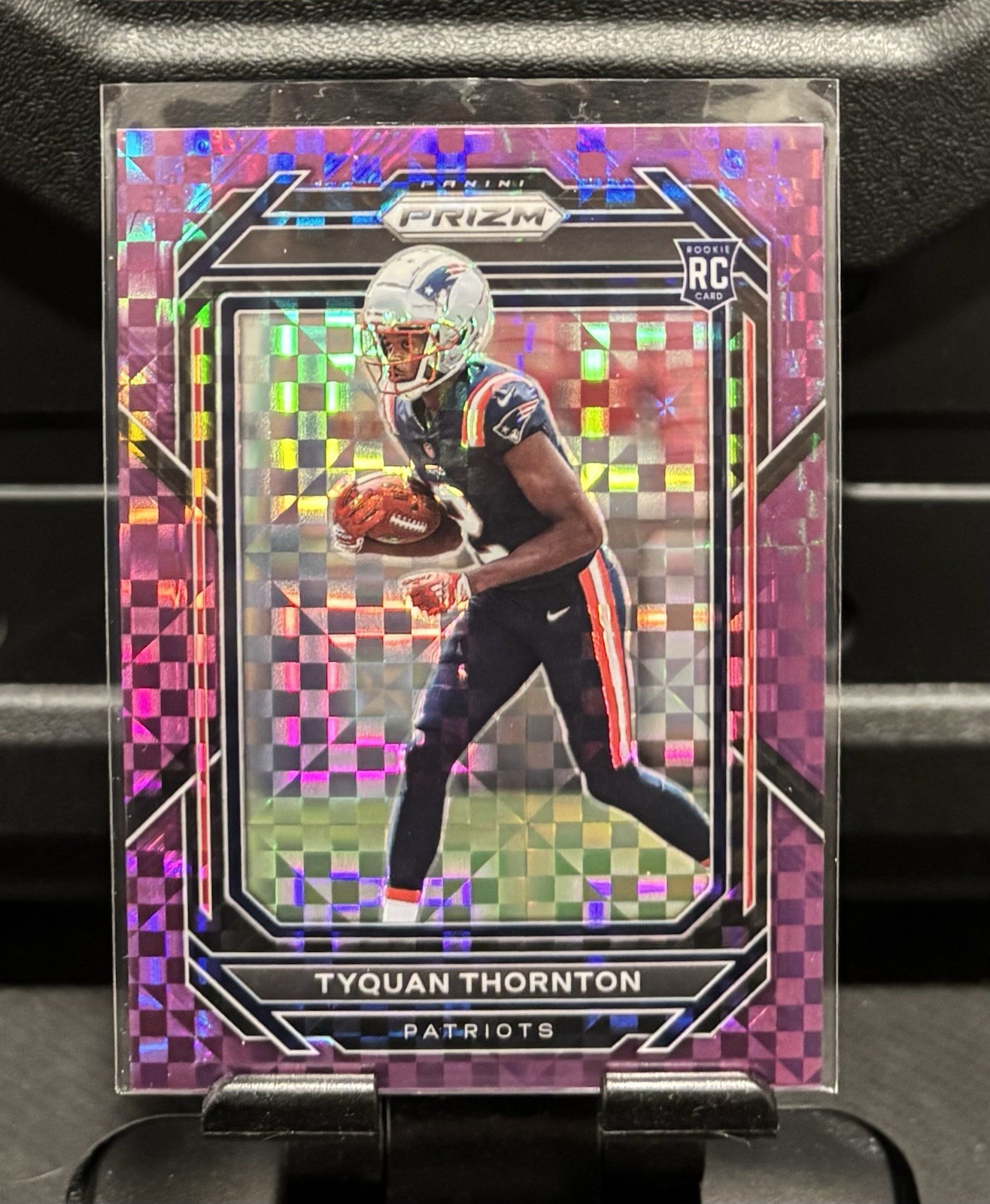 Tyquan Thornton 2022 Panini Prizm Purple Power Rookie RC /49 #328