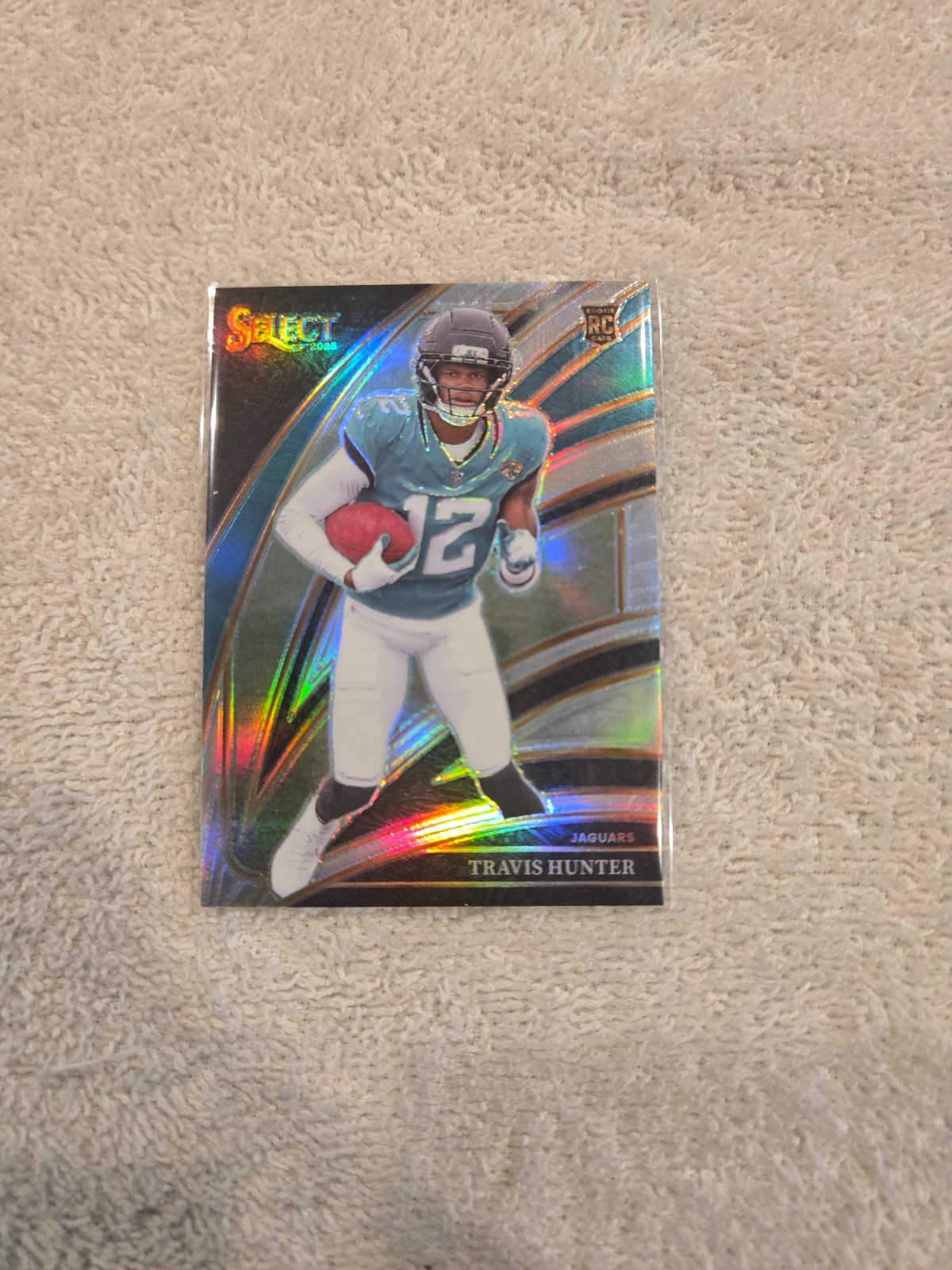 2025 Select Travis Hunter Club Level Silver Prizm #228 Rookie RC Jaguars